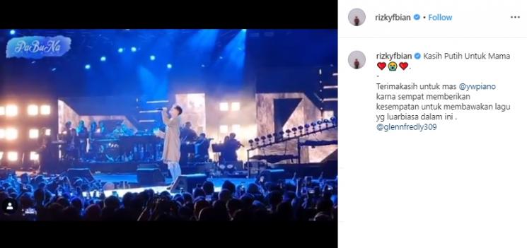 Rizky Febian (Instagram/@rizkyfbian)