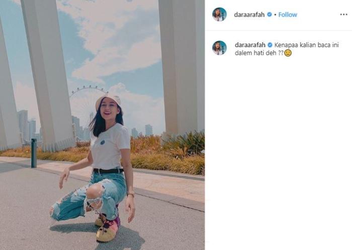 Dara Arafah. (Instagram/@daraarafah)