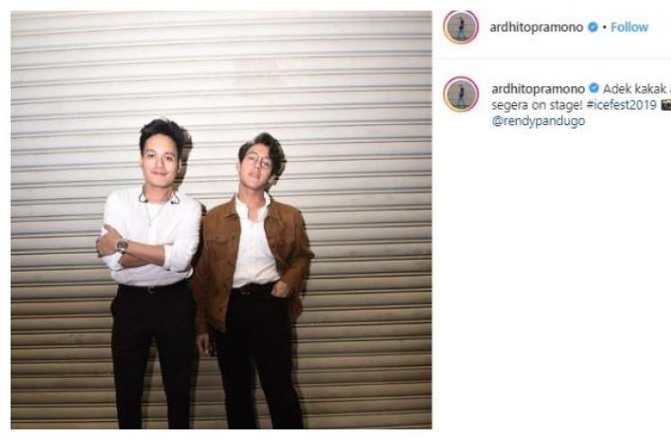 Ardhito Pramono. (Instagram/@ardhitopramono)