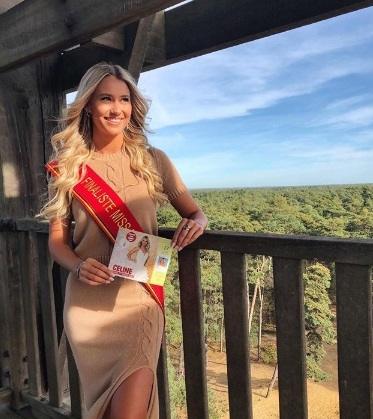 Miss Belgia 2020 Celine Van Ouytsel. [Instagram]