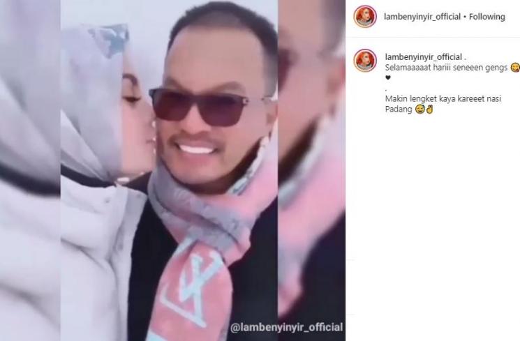Jennifer Dunn dan Faisal Harris (Instagram/@lambenyinyir_official)