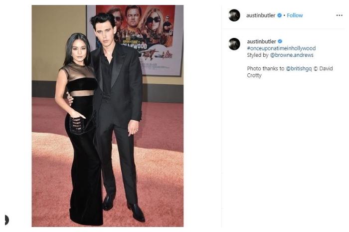 Vanessa Hudgens dan Austin Butler. (Instagram/@austinbutler)