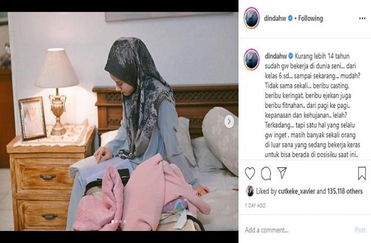 Dinda Hauw (Instagram @dindahw)