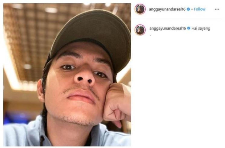 Angga Yunanda. (Instagram/@anggayunandareal16)