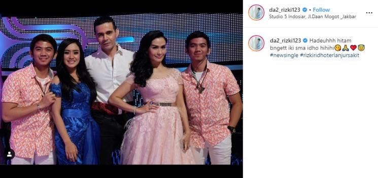 Rizki Ridho dan Iis Dahlia (Instagram/@da2_rizki123)