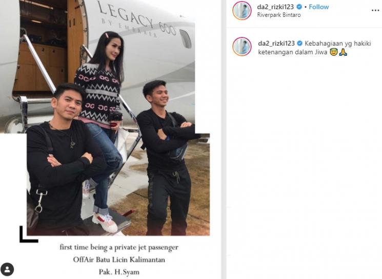 Rizki Ridho dan Iis Dahlia (Instagram/@da2_rizki123)