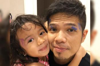 Jahil, Aksi Anak Baim dan Artika Sari Devi Suruh Netizen Unfollow Sang Ayah