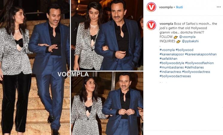 Kareena Kapoor dan Saif Ali Khan (Instagram/@voompla)