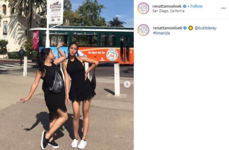 Renatta Moeloek. (Instagram/@renattamoeloek)