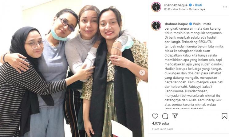 Shahnaz Haque dan Soraya Haque (Instagram/@shahnaz.haque)