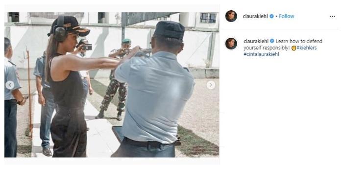 Cinta Laura. (Instagram/@claurakiehl)