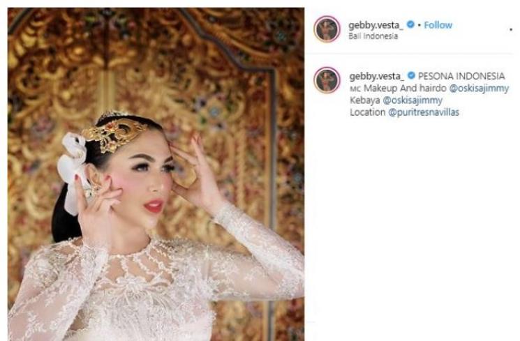 Gebby Vesta. (Instagram/@gebby.vesta_)