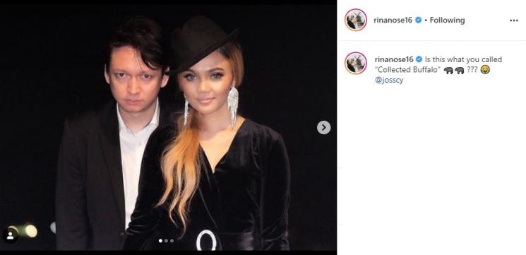 Rina Nose dan Josscy (Instagram/@rinanose16)