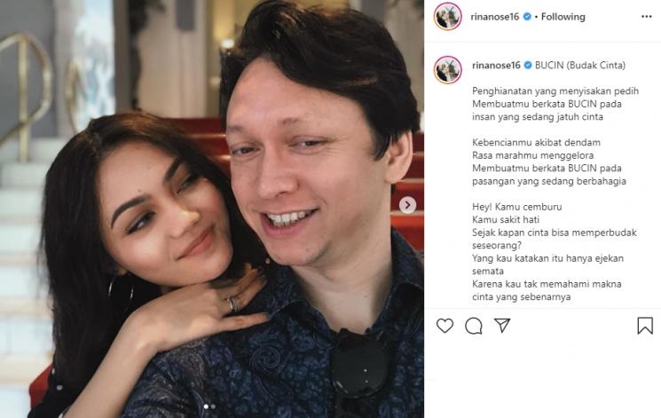 Rina Nose dan Josscy (Instagram/@rinanose16)