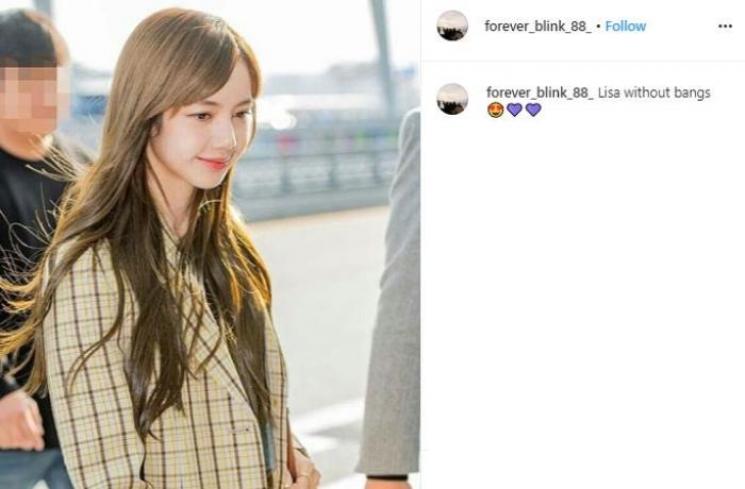 Lisa BLACKPINK. (Instagram/@forever_blink_88_)