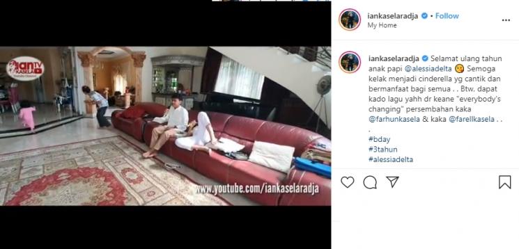 Rumah Ian Kasela (Instagram/@iankaselaradja)
