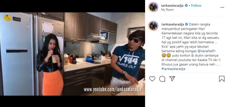 Rumah Ian Kasela (Instagram/@iankaselaradja)