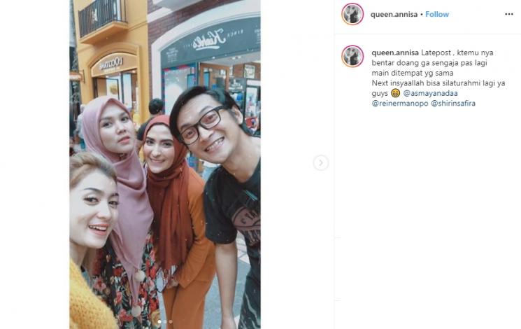Reuni Bintang Naga Gentabuana (Instagram/@queen.annisa)
