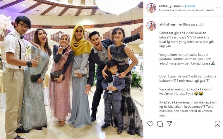 Reuni Bintang Naga Gentabuana (Instagram/@afdhal_yusman)
