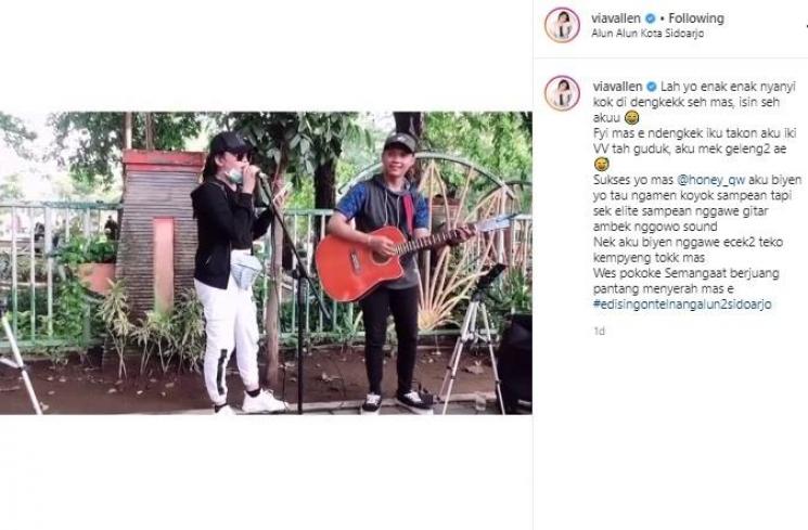 Via Vallen. (Instagram/@viavallen)
