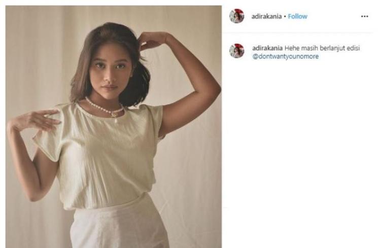 Siti Adira Kania. (Instagram/@adirakania)