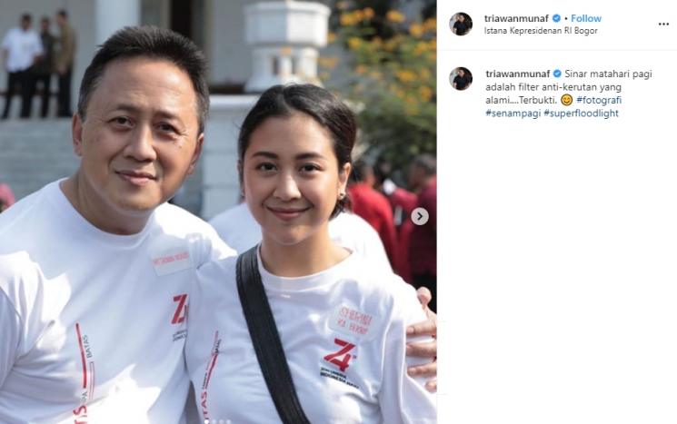 Sherina Munaf dan Triawan Munaf (Instagram/triawanmunaf)