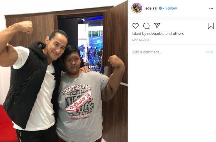 Arya Permana. (Instagram/@ade_rai)