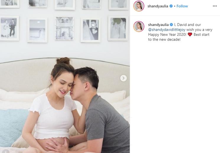 Shandy Aulia dan David Herbowo (Instagram/@shandyaulia)