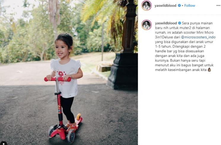 Penampakan rumah Yasmine Wildblood (Instagram/@yaswildblood)