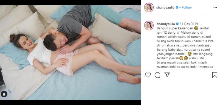 Shandy Aulia dan David Herbowo (Instagram/@shandyaulia)
