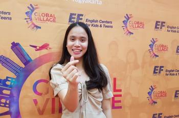 Ikut Meriahkan Global Village Winter 2020, Mahasiswa Asing AIESEC Antusias
