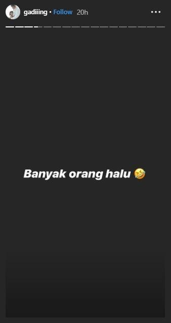Gading Marten. (Instagram/@gadiiing)