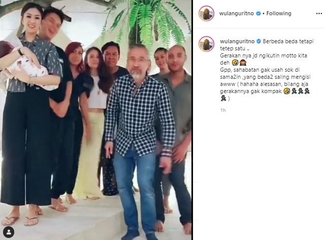 Genk Humble Glam TikTok-an. (Instagram/@wulanguritno)