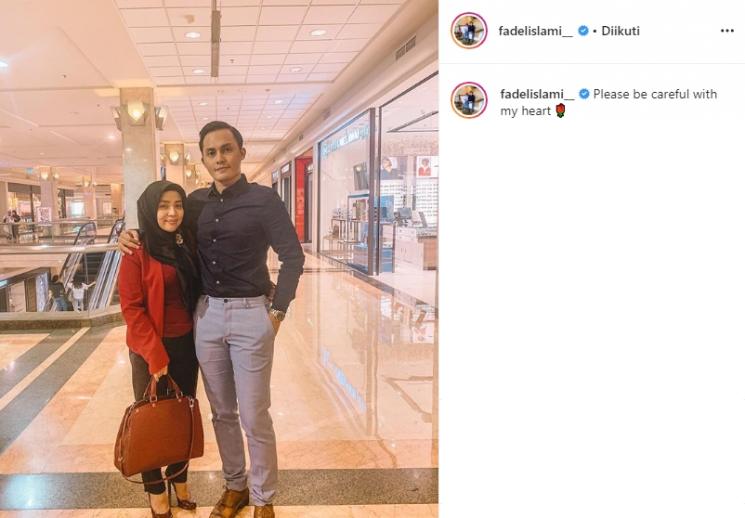 Fadel Islami dan Muzdalifah (Instagram/@fadelislami)