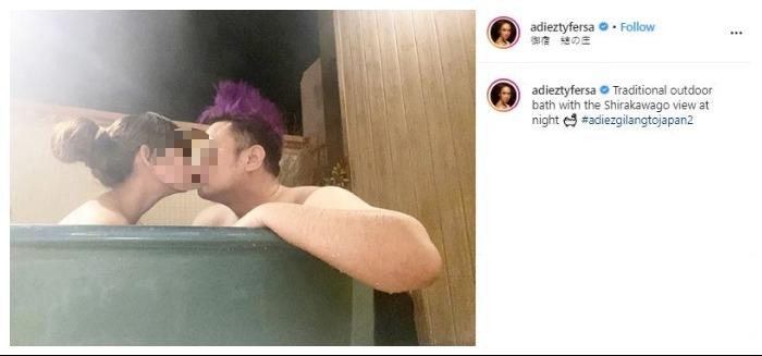 Gilang Dirga - Adiezty Fersa. (Instagram/@adieztyfersa)