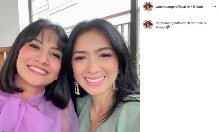 Vanessa Angel dan Angel Karamoy (Instagram/@vanessaangelofficial)