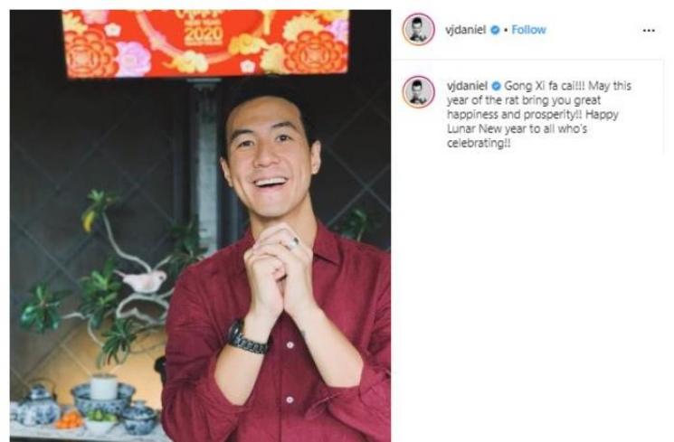 Daniel Mananta. (Instagram/@vjdaniel)
