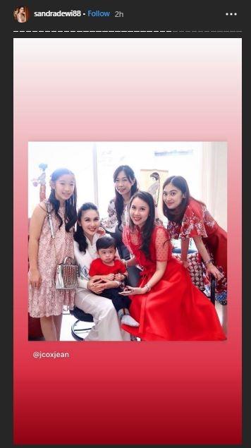 Sandra Dewi. (Instagram/@sandradewi88)