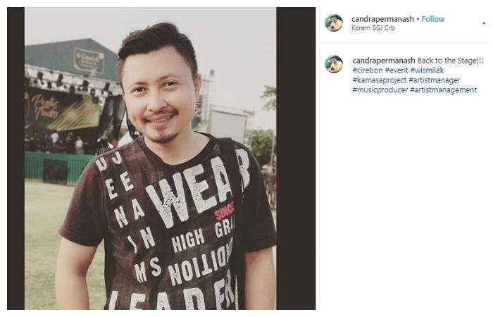 Candra Permana, mantan suami Wika Salim. (Instagram/@candrapermanash)