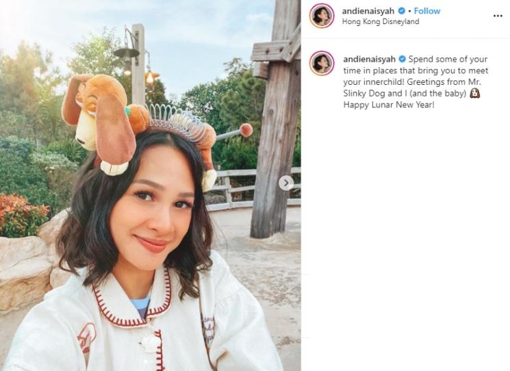 Liburan Andien Aisyah (Instagram/@andienaisyah)