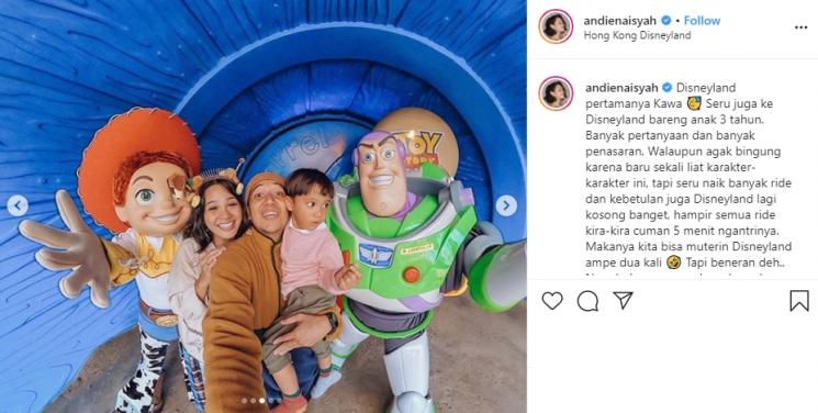 Liburan Andien Aisyah (Instagram/@andienaisyah)