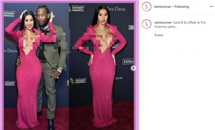 Cardi B (Instagram/@lamiscorner)