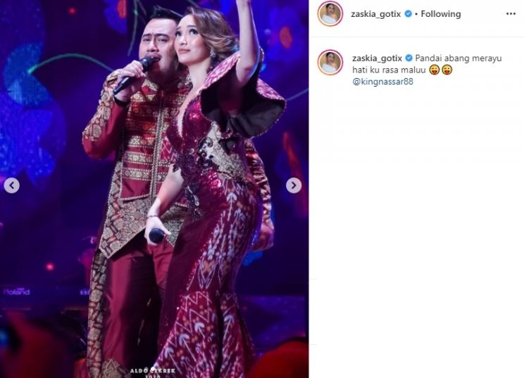 Nassar KDI dan Zaskia Gotik (Instagram/@zaskia_gotix)