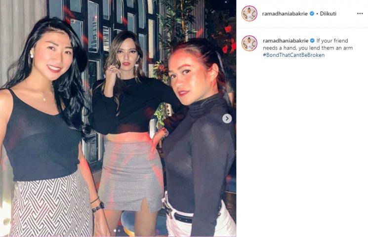 Nia Ramadhani (Instagram/@ramadhaniabakrie)