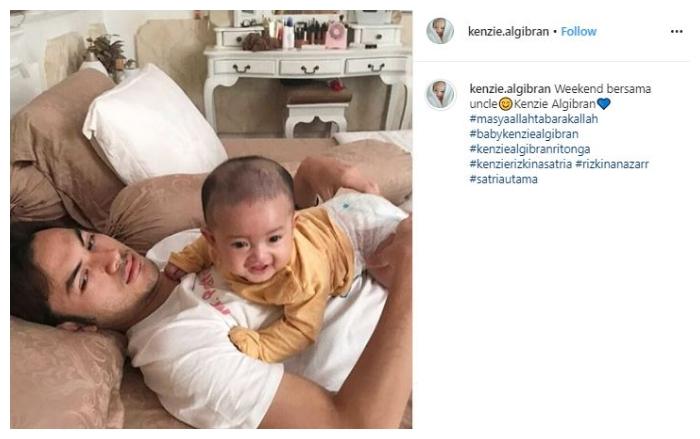 Rizky Nazar. (Instagram/@kenzie.algibran)