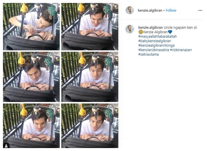 Rizky Nazar. (Instagram/@kenzie.algibran)