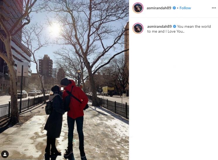 Asmirandah dan Jonas Rivanno (Instagram/@asmirandah89)