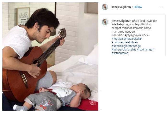 Rizky Nazar. (Instagram/@kenzie.algibran)