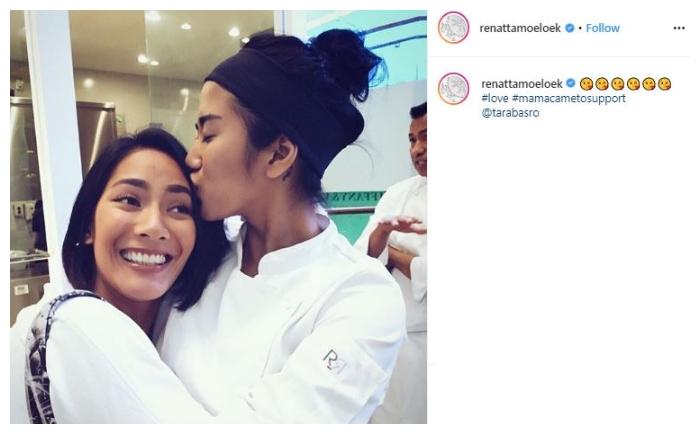 Chef Renatta Moeloek dan Tara Basro. (Instagram/@renattamoeloek)