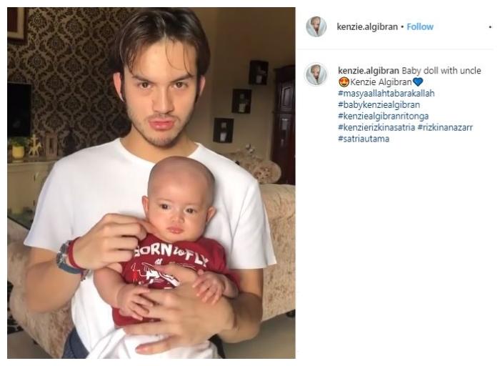 Rizky Nazar. (Instagram/@kenzie.algibran)